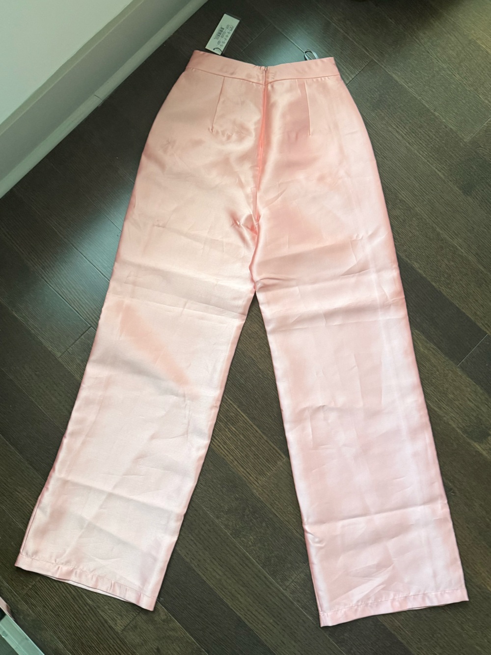 Andrea Iyamah Vasi High Waist Pants in Peach - Picture 6 of 12